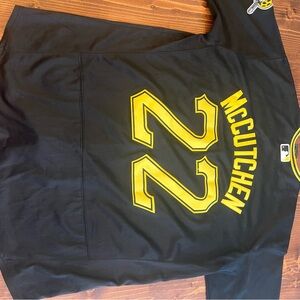 Nike Black and Yellow Sports Jersey- Andrew McCutchen jersey